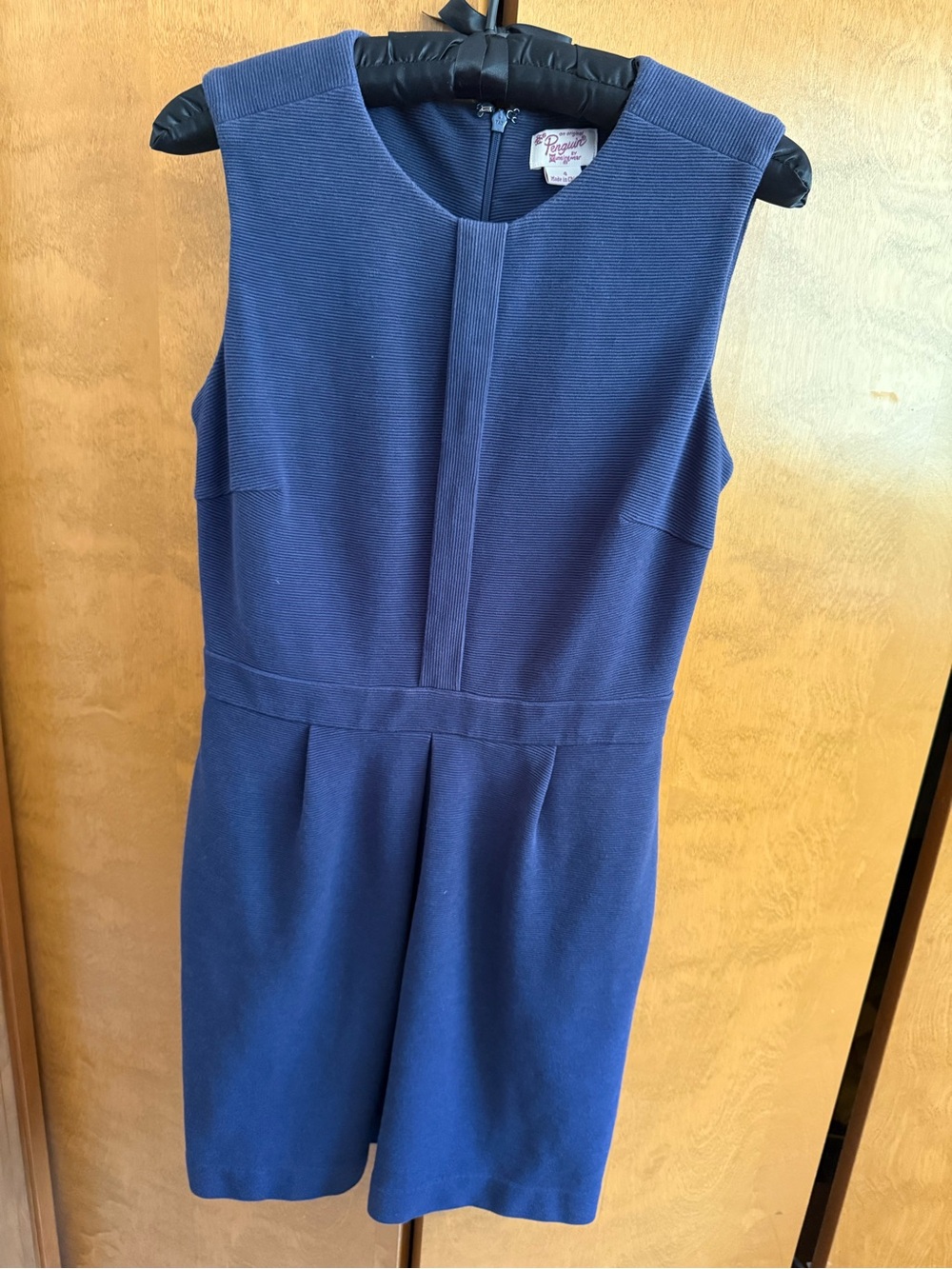 Original Penguin navy blue dress ribbed cotton blend, size 4